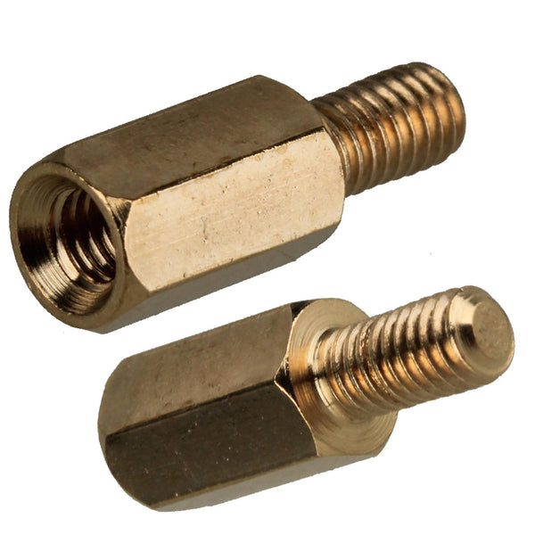 50pcs Male Female PCB Thread Brass Standoff Pillars Standoff Spacers M3 8mm with 6mmWS60