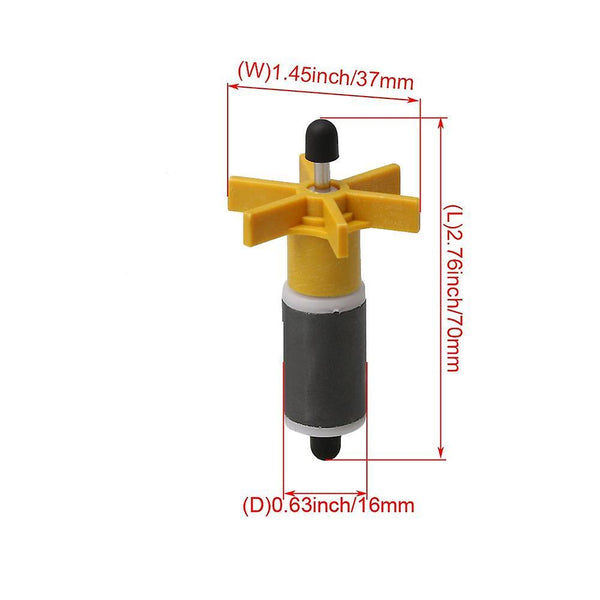 16MM Yellow Submersible Pump Rotor ImpellerWS2