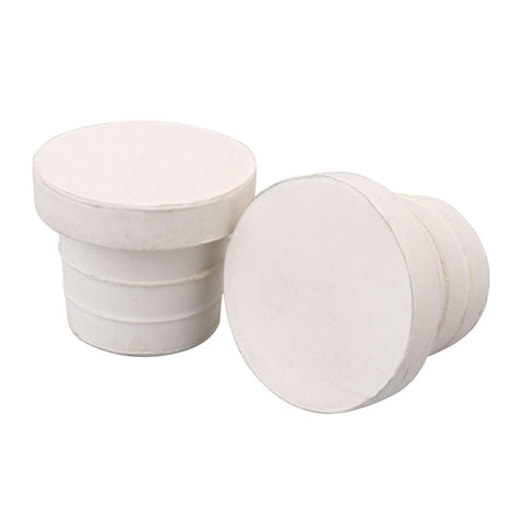 For 2pcs Rubber Stoppers Swimming Pool Ladder Bumpers replacement White WS9