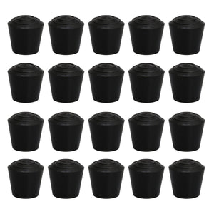 20pcs 14mm Inner Diameter Rubber Chair Feet Protector CapsWS1