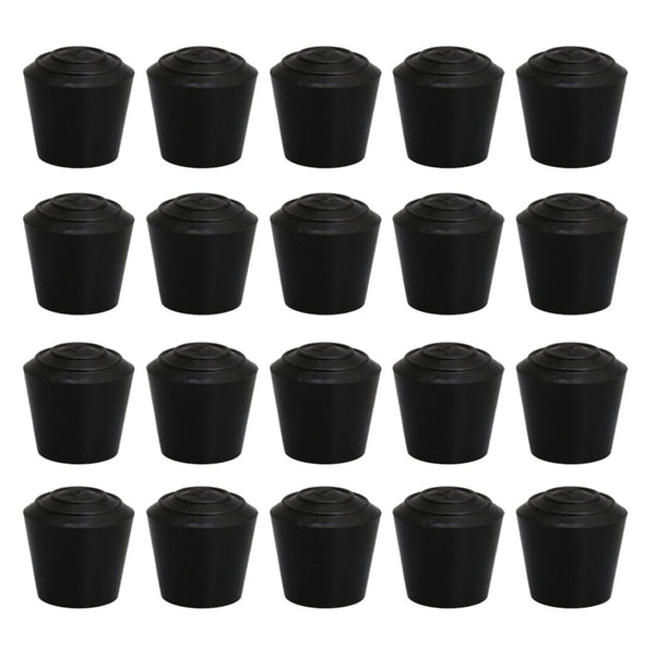 20pcs 14mm Inner Diameter Rubber Chair Feet Protector CapsWS1