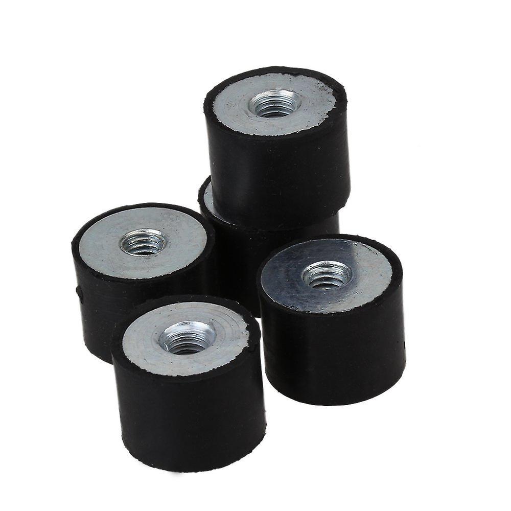 5PCS DE M6 20pcs 15 Female Thread Flat Base Rubber Isolator ReplaceWS115