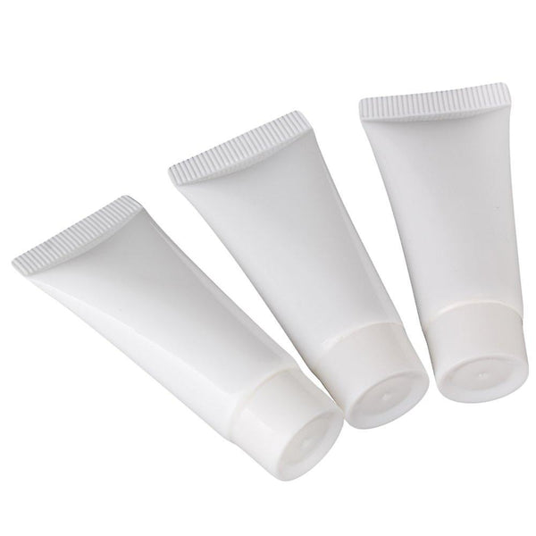 For 10pcs 5ML White Comestic Soft Tube Bottle Container WS535