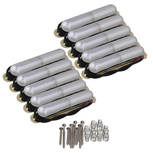 10Piece 81.8mmpcs 15.8mm Vintage Tube Guitar Lipstick Pickup Chrome PlatedWS319