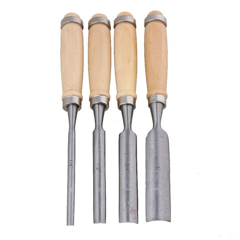 4pcs Professional Woodworking Carving Hand Chisel SetWS581