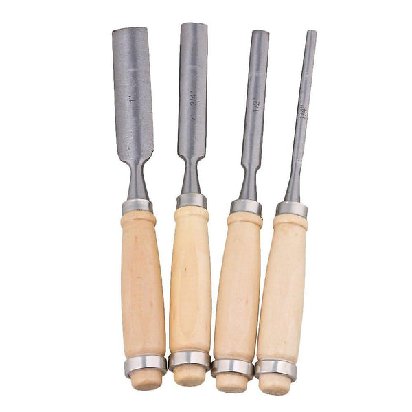 4pcs Professional Woodworking Carving Hand Chisel SetWS581