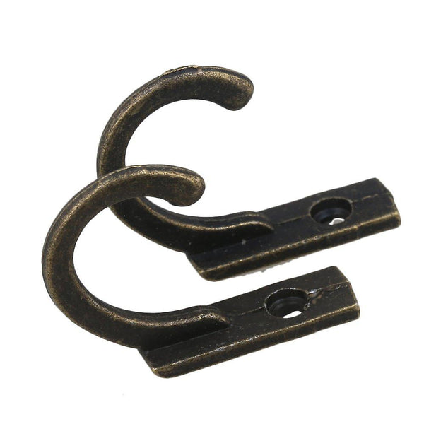 For 40pcs Antique Bronze Frame Strap Hanger Hook 21*7mm C114 WS588