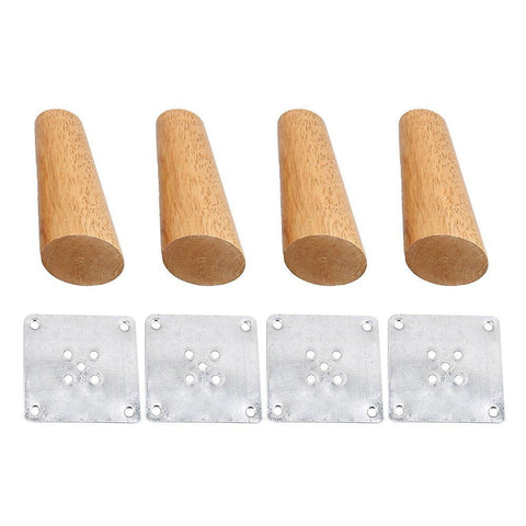 4pcs Wood Furniture Foot Leg Feet 12cmWS590