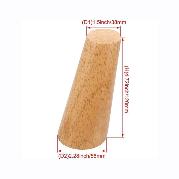 4pcs Wood Furniture Foot Leg Feet 12cmWS590