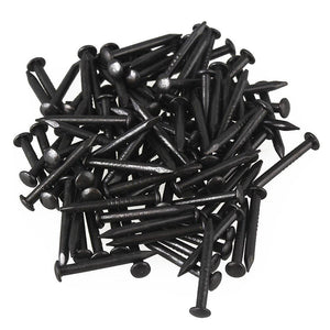 For 50pcs 15*1.5mm Black Antique Copper Round Tack Nai WS463