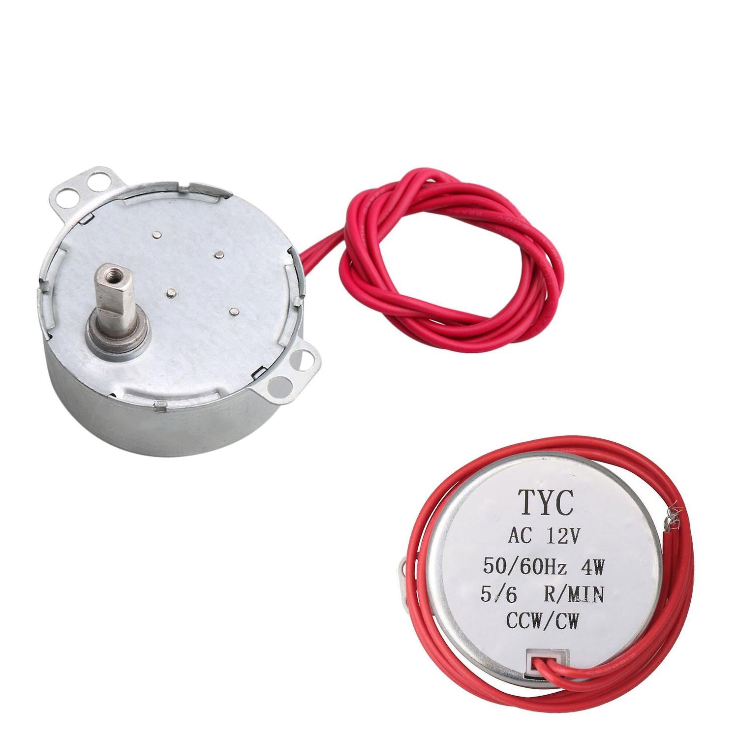 AC12V Low Speed Synchronous Motor 5-6 RPM Electric Motor 4KGF.CM TorqueWS464