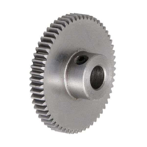 45 Steel Spur Gear 6mm Bore Motor Pinion Gear 0.5 Modulus 60 TeethWS795