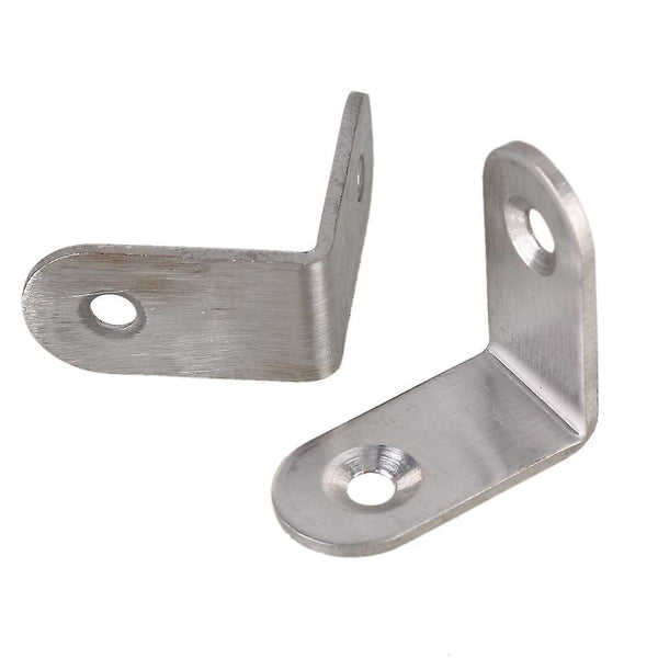 For 10pcs Stainless Steel Right Angle Brackets Corner Brace 30*30*1.8mm WS803