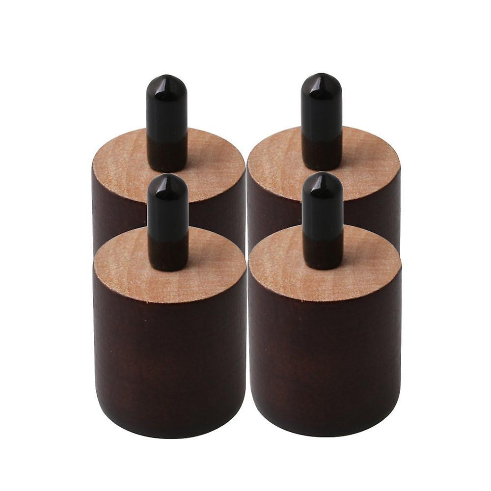 For 4pcs Furniture Leg Legs Feet 37*35mm Brown WS846