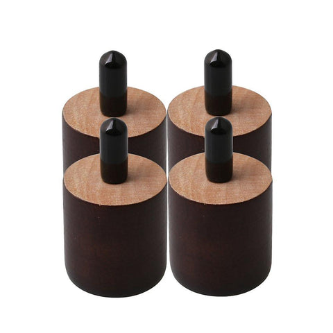 For 4pcs Furniture Leg Legs Feet 37*35mm Brown WS846