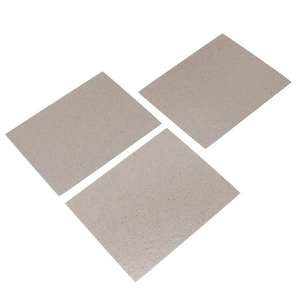 10pcs 12x15cm Universal Insulation Mica Sheet for Microwave Oven GrayWS854