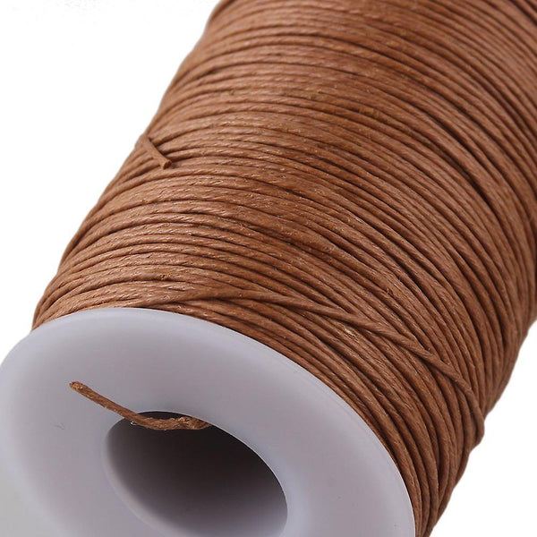 70 Meter Natural Ramie Waxed Thread Round Cord Leather Craft LineWS907