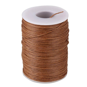 70 Meter Natural Ramie Waxed Thread Round Cord Leather Craft LineWS907