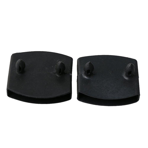 For 50pcs Dual Head Bed Slat Plastic End Caps 50mm Black WS1449