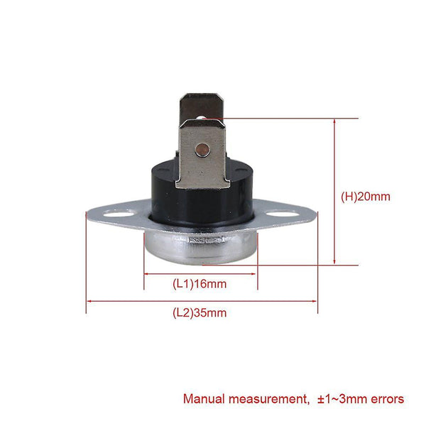 2pcs DC47-00016A Dryer Thermostat Thermal Fuse for ps2038533WS1489