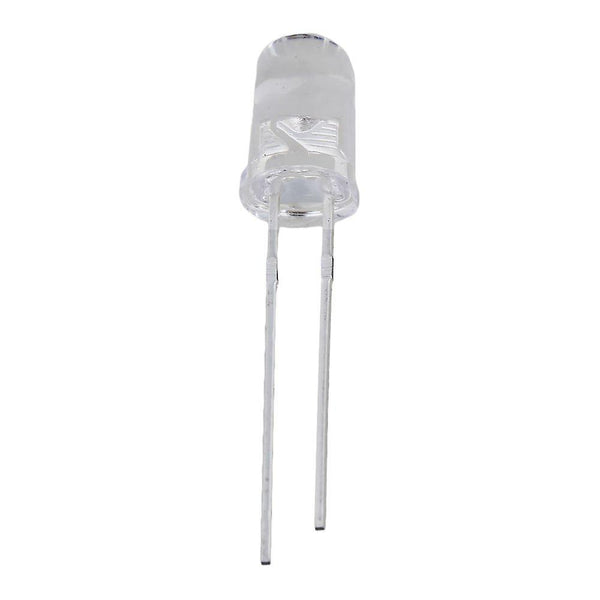 For 200pcs White 5mm Round Emitting Diode LED Light Lamp 3.0-3.2V WS1554