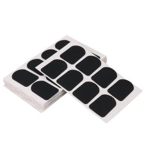 160pcs Saxphone Clarinet Mouthpiece Patches Pads 0.8mm Thickness BlackWS1723