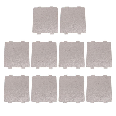 10PCS General Type Microwave Oven Mica Slice replacement Part 10.8x9.9cmWS1722