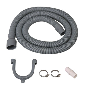 1.5 Meters Washing Machine Drain Hose for 3cm Drain Outlets with ClampsWS1719