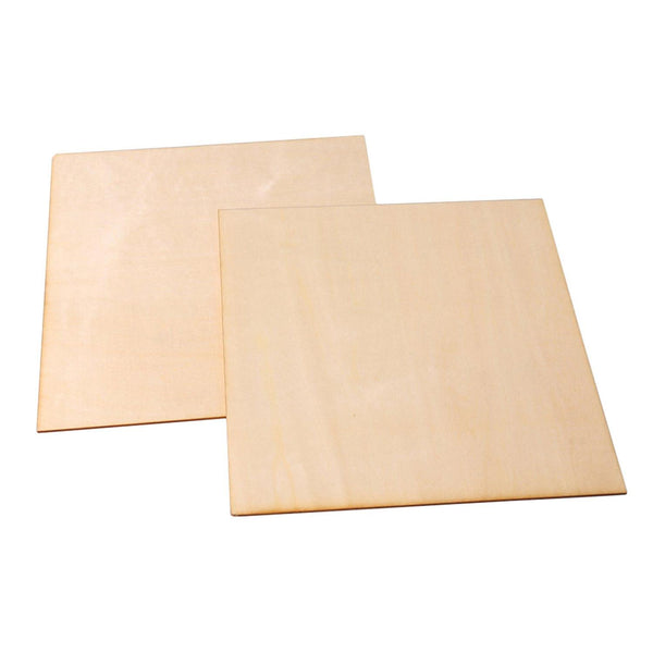 10pcs Basswood Board Wooden Plate for Craft Wooden Color 200x200x1.5mmWS1765