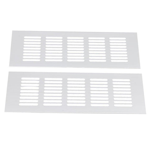 For 2pcs Aluminum Ventilation Grille 225mmx80mm WS1825