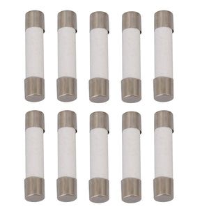 10Pcs 30Amp 250Volt Slow Blow Ceramic Cartridge Fuse for Microwaves OvenWS1903