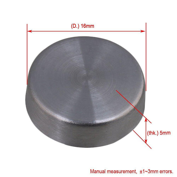 16pcs 16mm Drawing Thicken Stainless Steel Mirror NailsWS1957