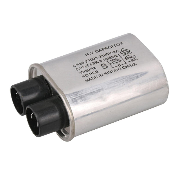 For 3/16 inch Terminal Microwave Oven HV Capacitor 0.91UF replacement for GE WS1967