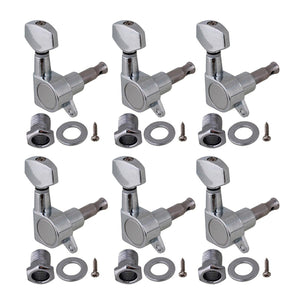 For Brand Chrome 6R In line Electric Guitar tuning peg machine heads WS2083