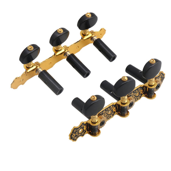 1 Left 1 Right Classical Guitar Machine Head Tuners Gear Ratio 1:18WS2216