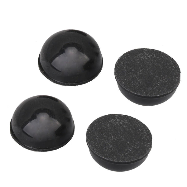 10x Silicone Feet Pads for Speakers Black Audio Feet Bumpers 16x8mmWS2180