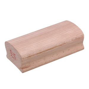 13x6.8x4.4cm Gluing Fingerboard Radius Sanding Block 9.5# BurlywoodWS2299