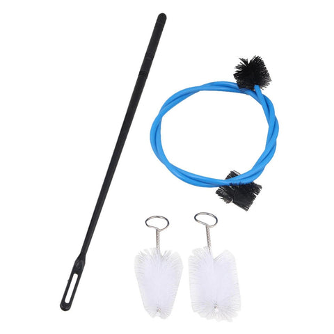 86cm Length Blue Trumpet Care Cleaning Kit Brass Instruments BrushWS2328