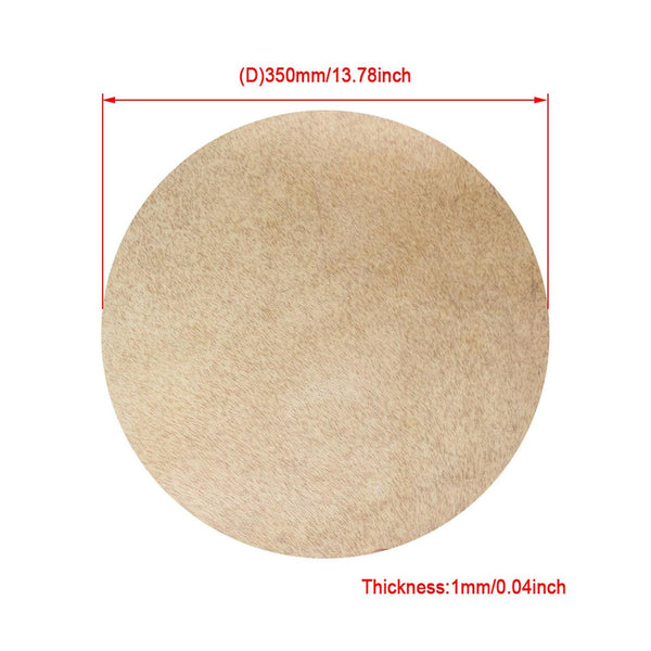 For Light Yellow Sheepskin Drum Head Goat Skin for 10inch African Tambourine WS2434