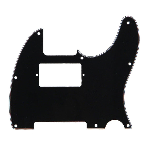 For Black 3-Ply Electric Humbucker Guitar Pickguard for 1 Pickup 10 Holes WS2456