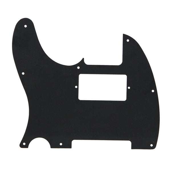 For Black 3-Ply Electric Humbucker Guitar Pickguard for 1 Pickup 10 Holes WS2456