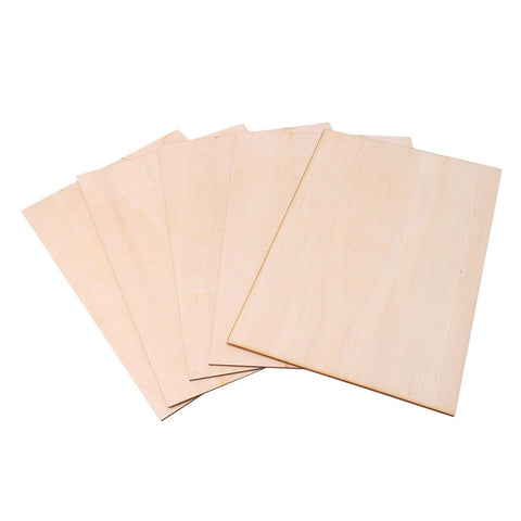 5pcs 30cm Rectangle Basswood Plates for DIY Sculpture Military ModelWS2494