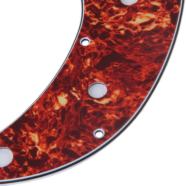 For P Bass Parts 3 Ply PVC Brown Tortoise Shell PB Bass Pickguard Scratch Plate WS2608