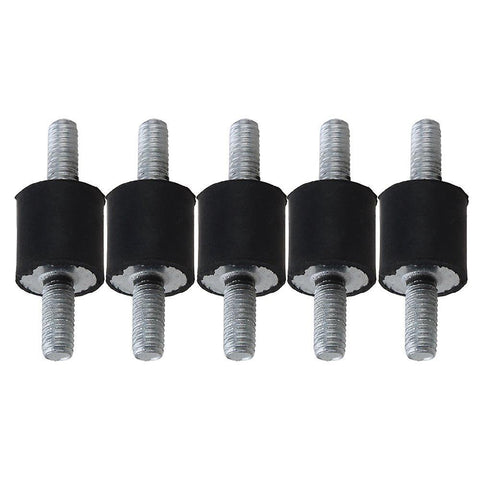 5PCS 3mm Rubber Double Ends Screw Anti-Vibration Mount Silentblock For PumpWS2639