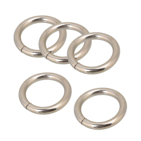 For 20pcs 2cm Silver Color Round Metal Ring Retainer Buckle WS2664