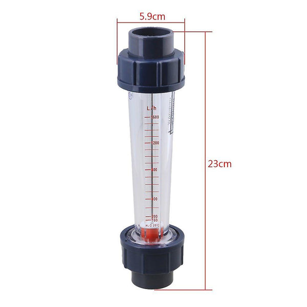 For 235mm 160-1600L/H LZS-25 Plastic Tube Liquid Water Flow-meter 0.6Mpa WS2687