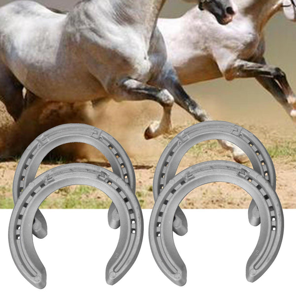 4pcs Aluminum Alloy Horseshoes Kit for Horses & Indoor Or Outdoor GamesWS2776