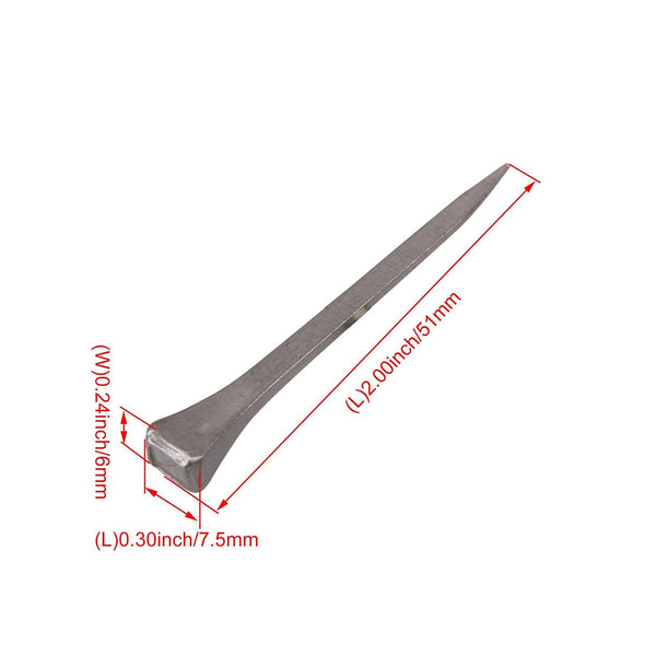 50x Precision E5 Horseshoe Nails With High Tensile Strength 51x7.5x6mmWS2775