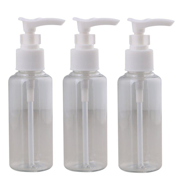 20pcs White Plastic Makeup Lotion Cream Empty Bottle 100mlWS2795