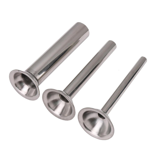 4PCS Stainless Steel Sausage Grinder Stuffer Tubes for 5# Meat GrinderWS2885